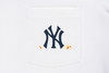 NEW YORK YANKEES PARTY VIBE - MLB POPCORN WHITE REGULAR SHORT SLEEVE T-SHIRT