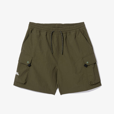 NEW ERA OUTDOOR DARK GREEN SHORTS