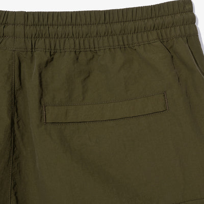 NEW ERA OUTDOOR DARK GREEN SHORTS