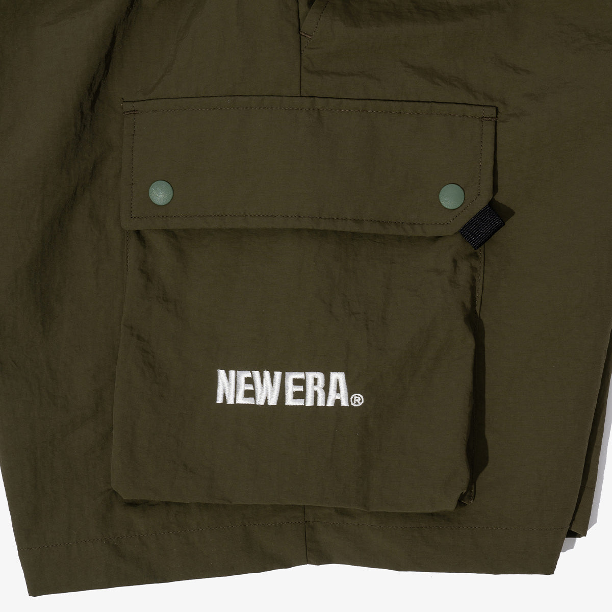 NEW ERA OUTDOOR DARK GREEN SHORTS