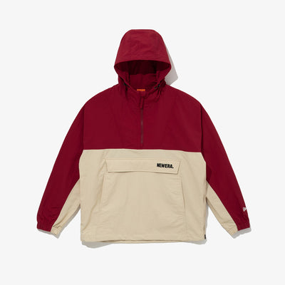 NEW ERA OUTDOOR RED ANORAK JACKET