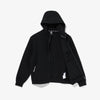 NEW ERA TECH BLACK ZIP FRONT HOODIE