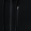 NEW ERA TECH JERSEY BLACK ZIP FRONT HOODIE