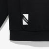 NEW ERA TECH JERSEY BLACK ZIP FRONT HOODIE