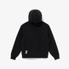 NEW ERA TECH JERSEY BLACK ZIP FRONT HOODIE