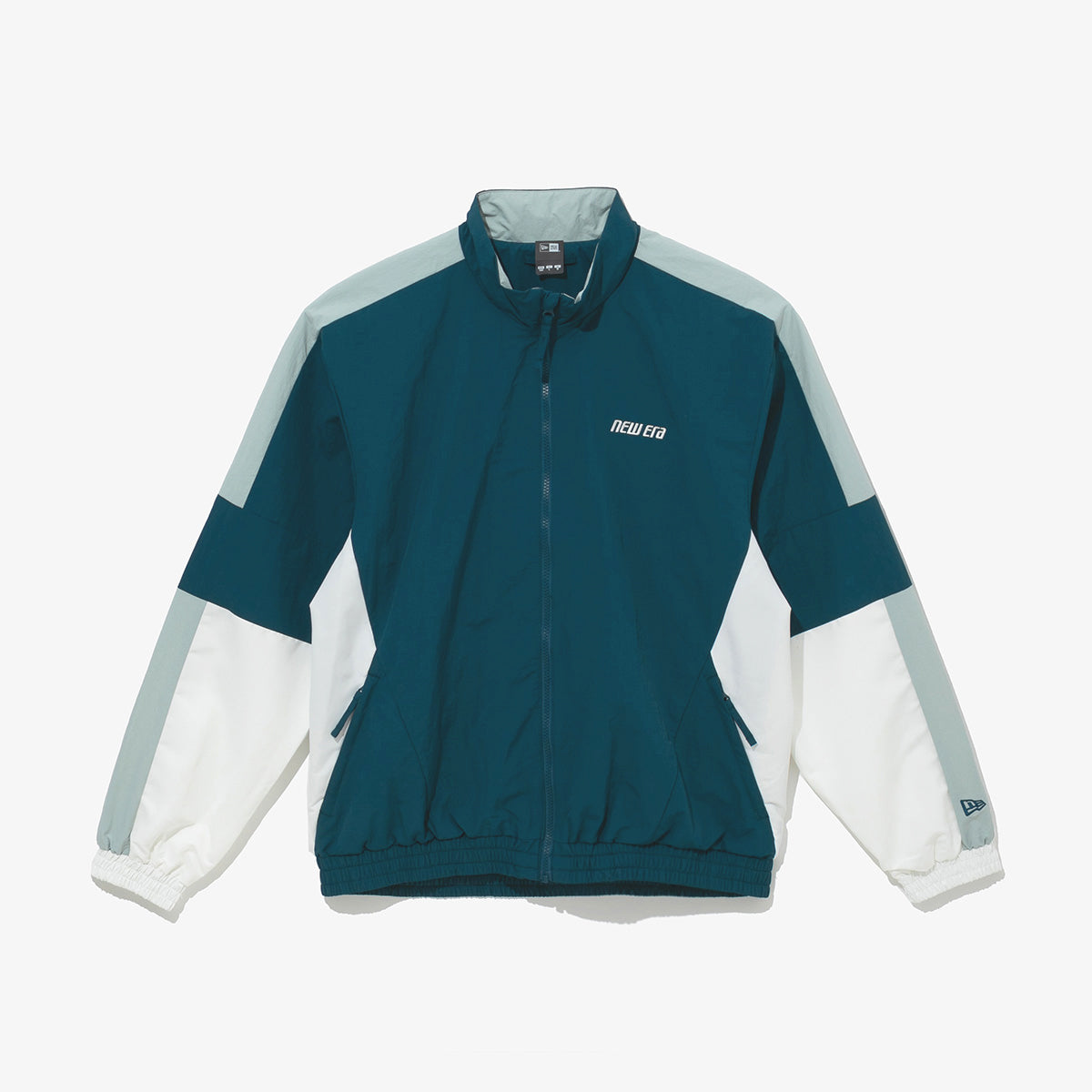 NEW ERA TECH COLOR GREEN TRACK JACKET
