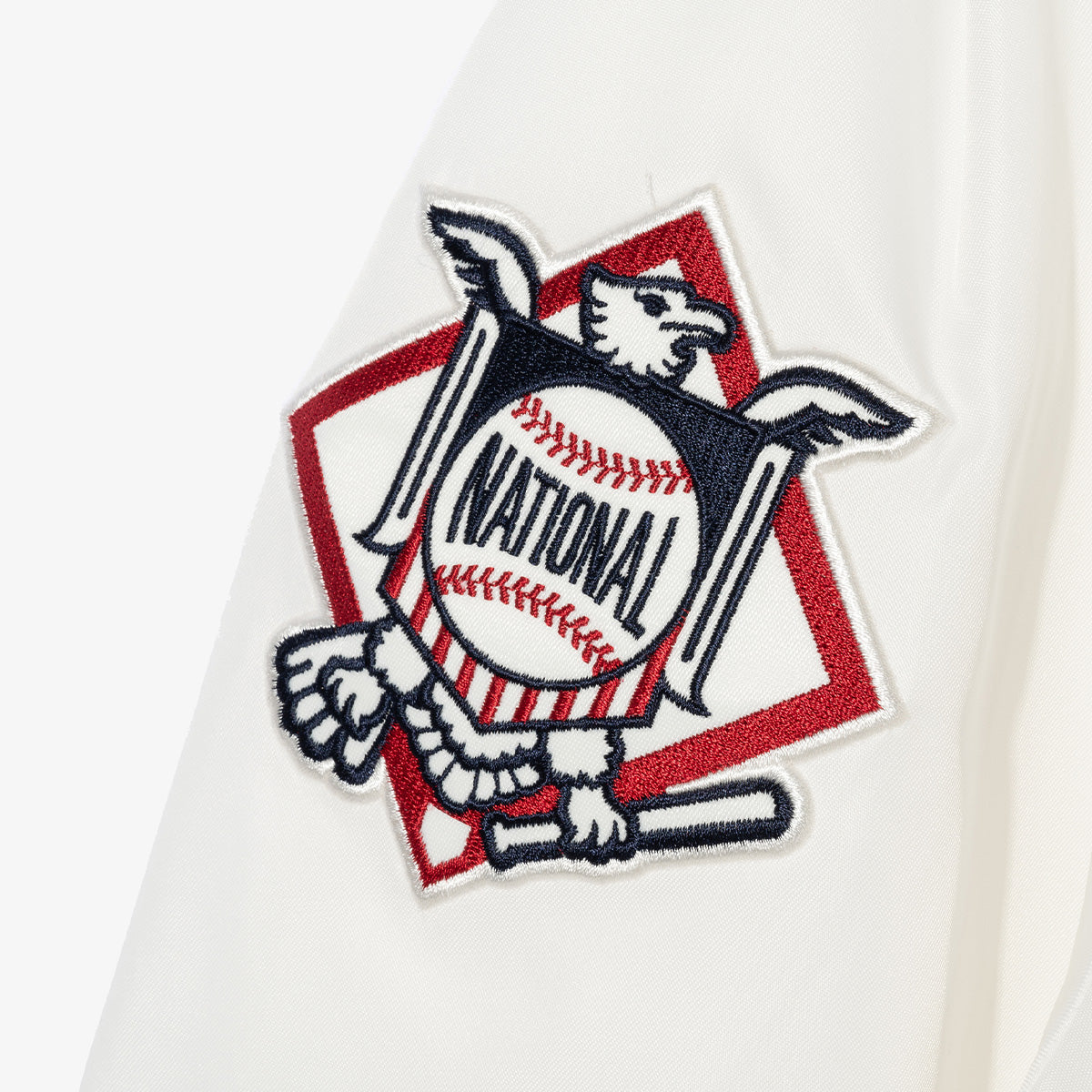 SAN DIEGO PADRES OPEN WHITE VARSITY JACKET