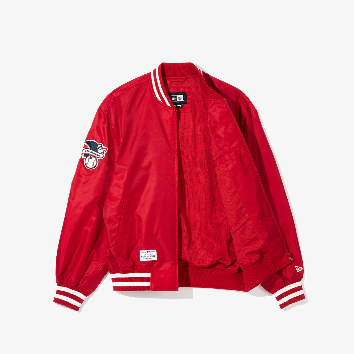 BOSTON RED SOX RED VARSITY JACKET