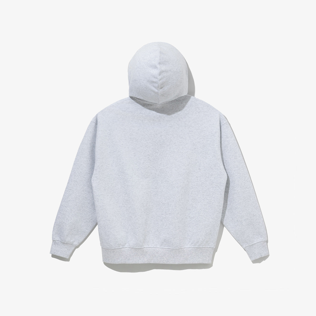 NEW ERA BASIC ESSENTIAL GRAY ZIP FRONT HOODIE