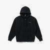 NEW ERA BASIC ESSENTIAL BLACK ZIP FRONT HOODIE