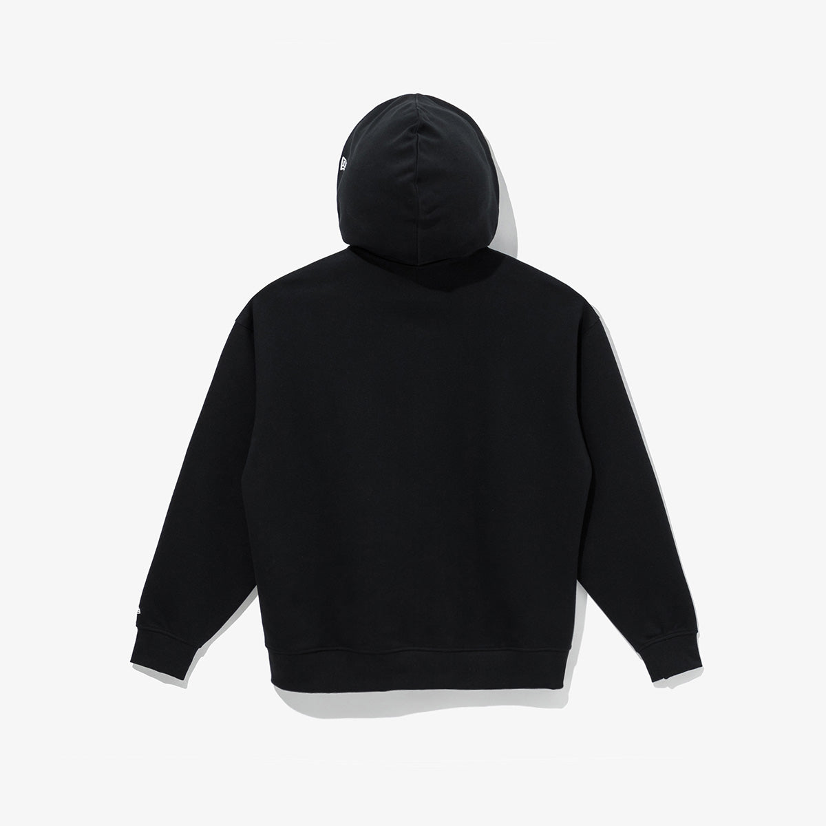 NEW ERA BASIC ESSENTIAL BLACK ZIP FRONT HOODIE