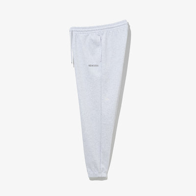 NEW ERA BASIC ESSENTIAL LOOSE FIT GRAY KNIT PANTS