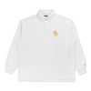 SAN DIEGO PADRES COMFORT IVORY LONG SLEEVE POLO SHIRT