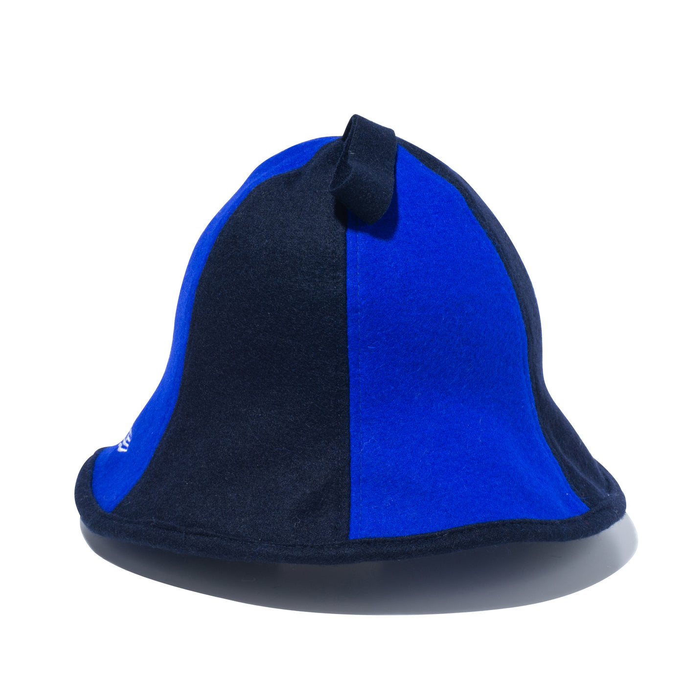 NEW ERA FELT BLACK AND BLUE SAUNA HAT