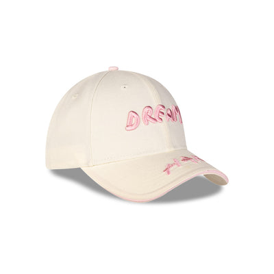 NEW ERA X RICARDO LUEVANOS DREAM HARD SCRIPT WHITE 9FORTY CAP