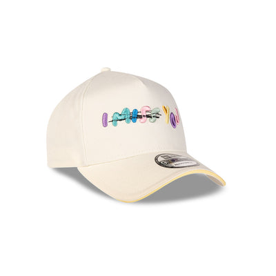 NEW ERA X RICARDO LUEVANOS MISS YOU SCRIPT CHROME WHITE 9FORTY AF CAP