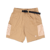 NEW ERA OUTDOOR NATURAL LOGO KHAKI UTILITY SHORTS