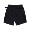 NEW ERA OUTDOOR NATURAL LOGO BLACK UTILITY SHORTS