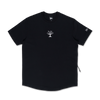 NEW ERA OUTDOOR NATURAL LOGO BLACK PERFORMANCE SHORT SLEEVE T-SHIRT