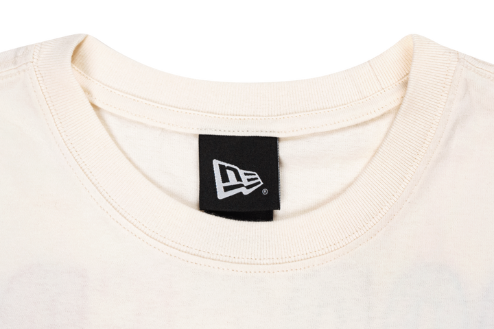 NEW ERA LIGHT RAINBOW LAYERED LOGO IVORY REGULAR SHORT