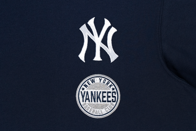 NEW YORK YANKEES LEAGUE MIX NAVY REGULAR SHORT SLEEVE T-SHIRT