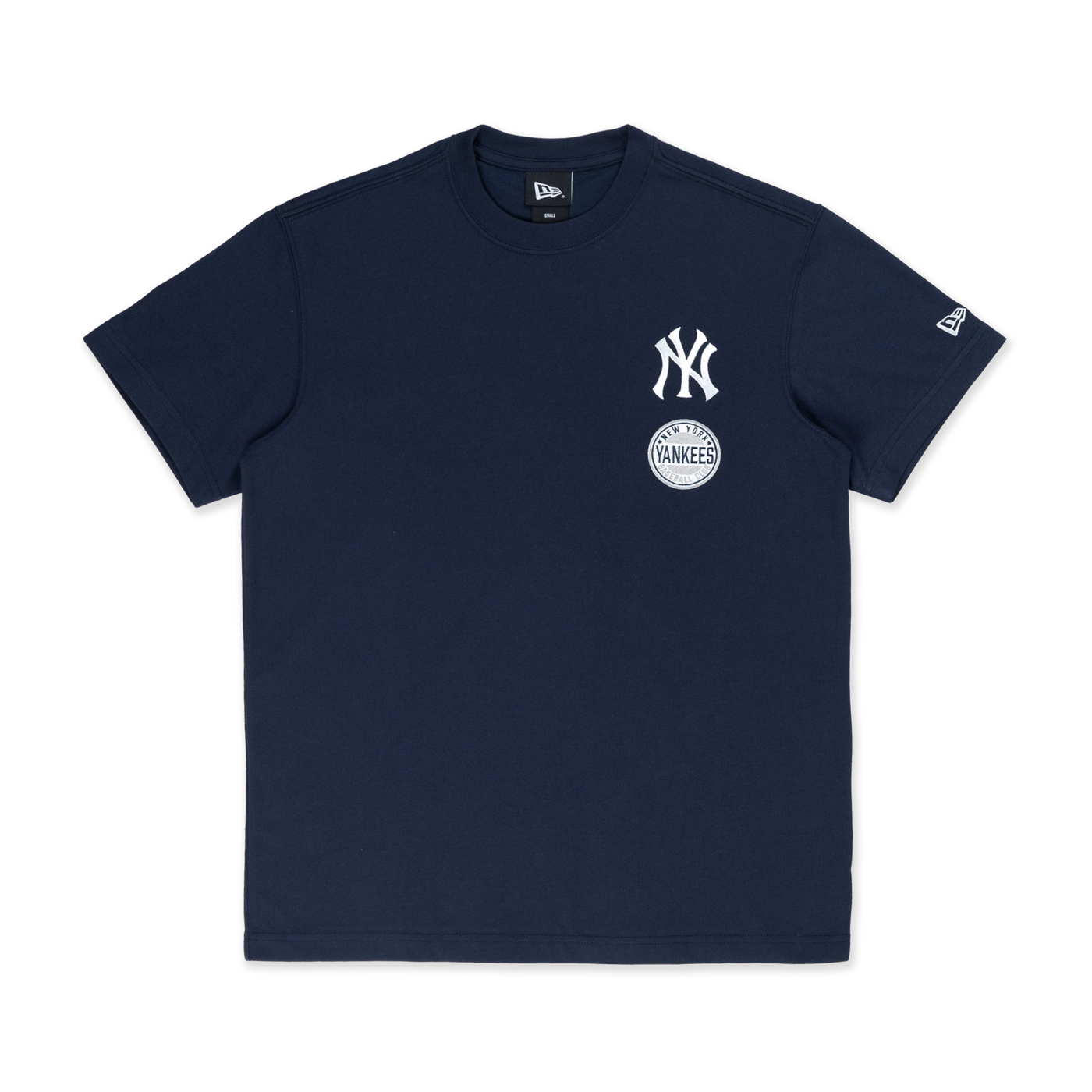 NEW YORK YANKEES LEAGUE MIX NAVY REGULAR SHORT SLEEVE T-SHIRT