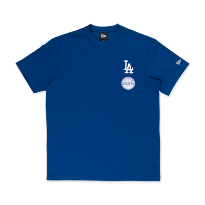 LOS ANGELES DODGERS LEAGUE MIX DARK ROYAL REGULAR SHORT SLEEVE T-SHIRT