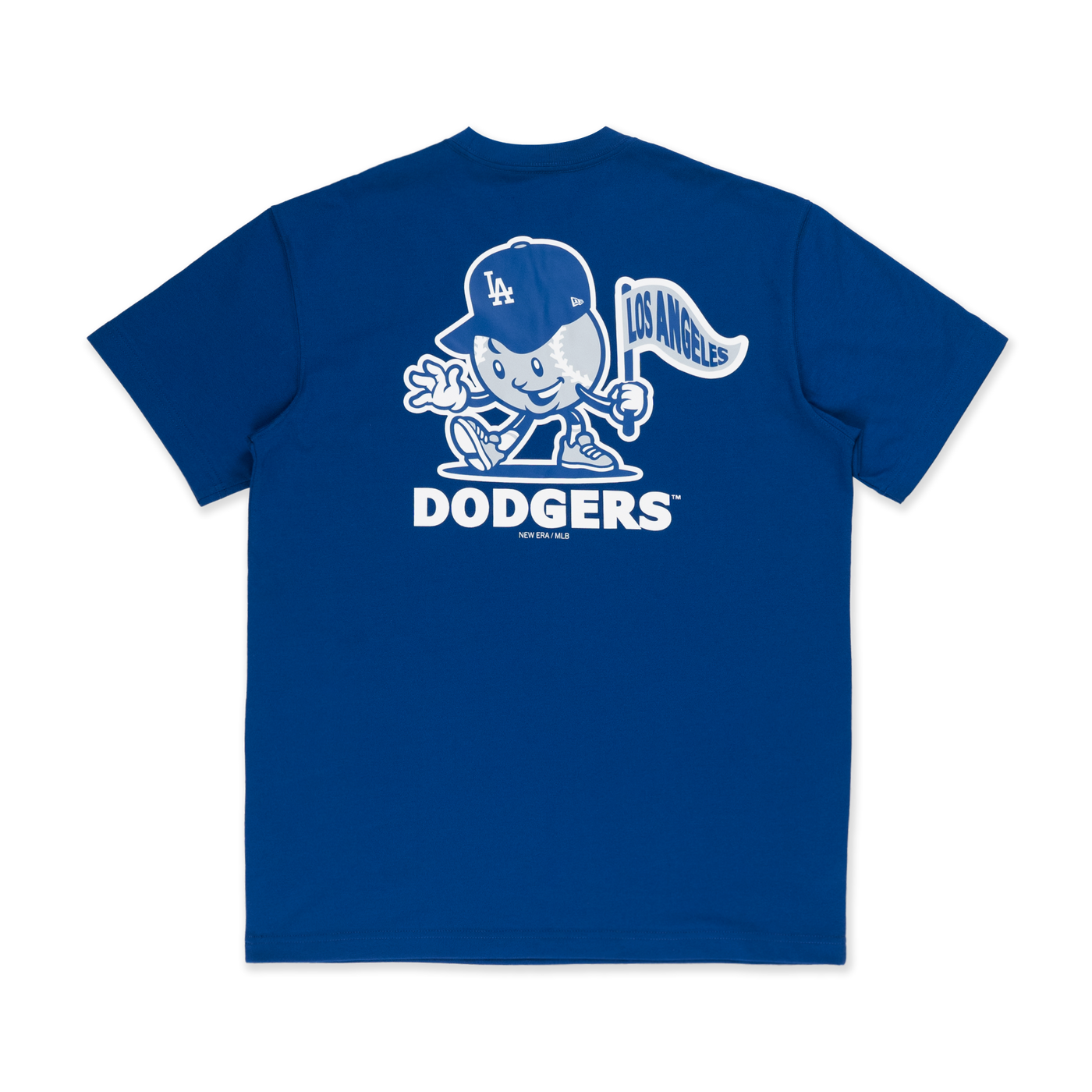 LOS ANGELES DODGERS LEAGUE MIX DARK ROYAL REGULAR SHORT SLEEVE T-SHIRT