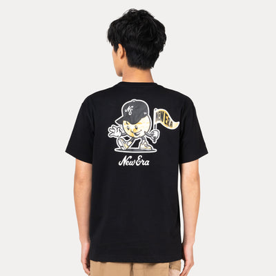 NEW ERA LEAGUE MIX BLACK REGULAR SHORT SLEEVE T-SHIRT