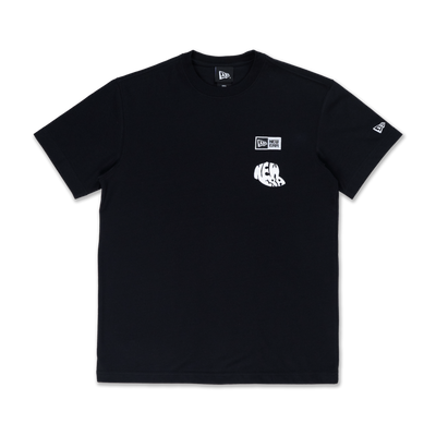 NEW ERA LEAGUE MIX BLACK REGULAR SHORT SLEEVE T-SHIRT