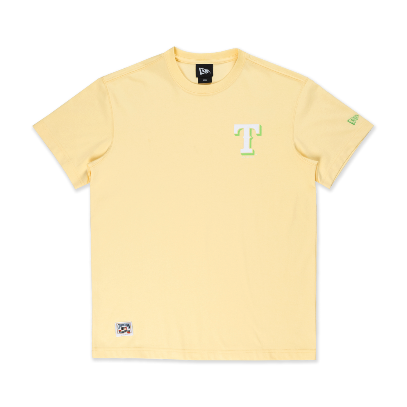 59FIFTY PACK - LEMON TEA TEXAS RANGERS COOPERSTOWN BABY YELLOW REGULAR SHORT SLEEVE T-SHIRT