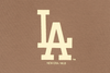 59FIFTY PACK - LEMON TEA LOS ANGELES DODGERS COOPERSTOWN KHAKI REGULAR SHORT SLEEVE T-SHIRT