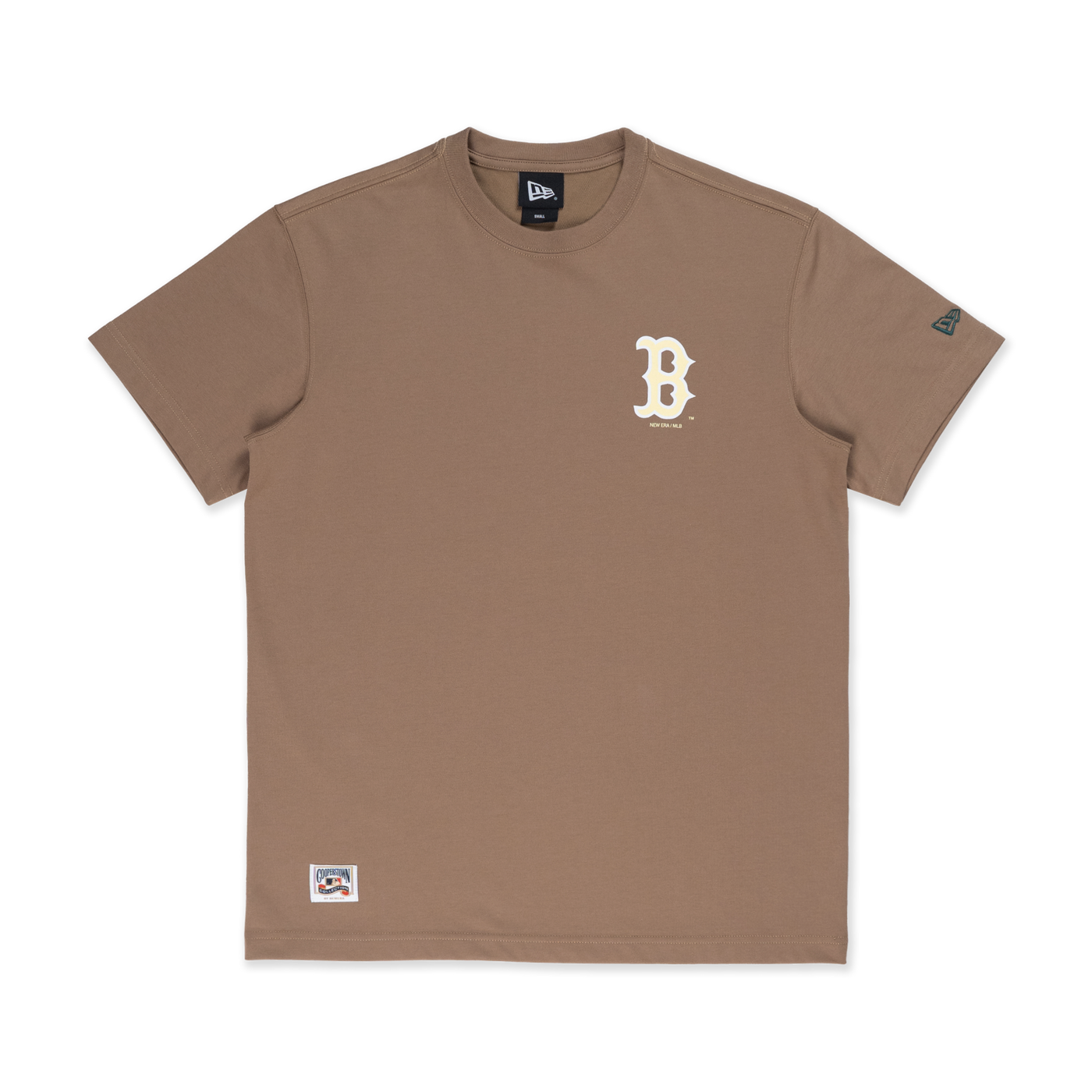 59FIFTY PACK - LEMON TEA BOSTON RED SOX COOPERSTOWN KHAKI REGULAR SHORT SLEEVE T-SHIRT