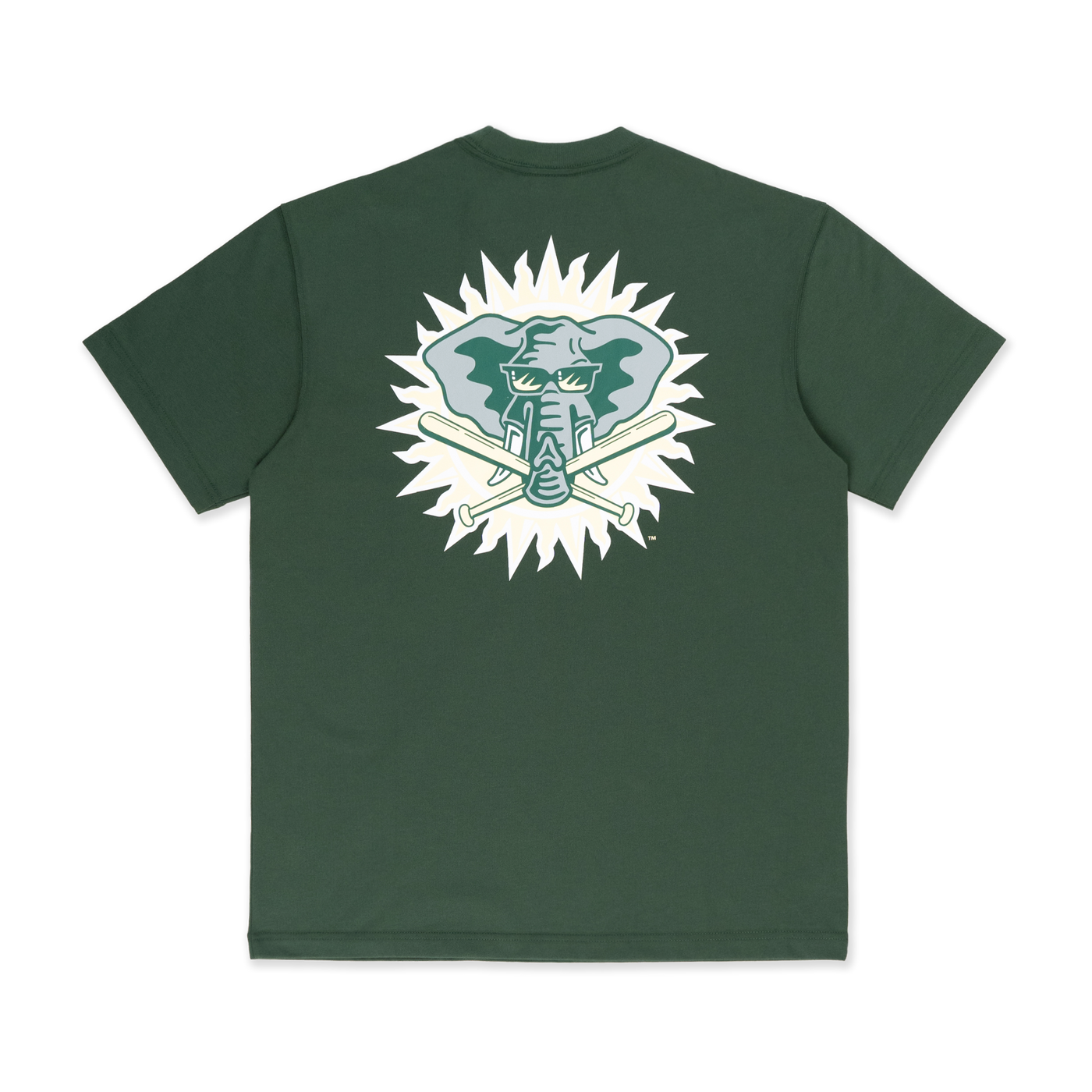 59FIFTY PACK - ALOHA OAKLAND ATHLETICS COOPERSTOWN DARK GREEN REGULAR SHORT SLEEVE T-SHIRT