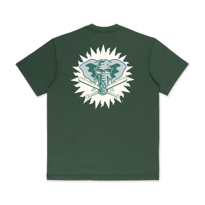 59FIFTY PACK - ALOHA OAKLAND ATHLETICS COOPERSTOWN DARK GREEN REGULAR SHORT SLEEVE T-SHIRT