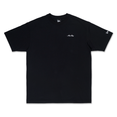 NEW ERA BASIC BLACK OVERSIZED SHORT SLEEVE T-SHIRT