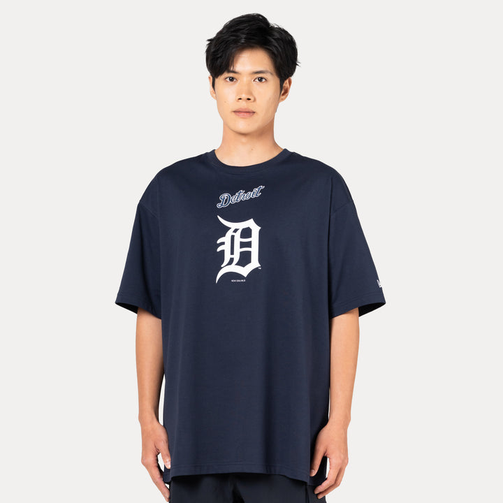 LOS ANGELES DODGERS MLB VISOR LOGO DARK ROYAL OVERSIZED SHORT SLEEVE T –  New Era Hong Kong