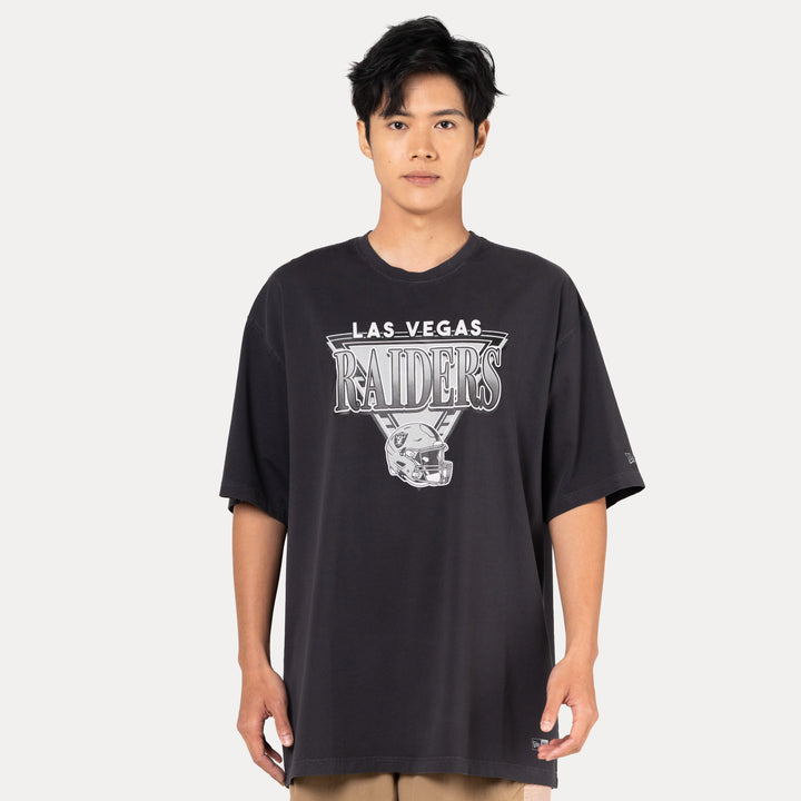 [MLB] Vintage Varsity Washing Graphic T-Shirt ★大人気★ Varsity Vintage Washing Graphic Mega-oversized-fit T-shirt