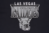 LAS VEGAS RAIDERS LEAGUE RETRO BLACK WASH OVERSIZED SHORT SLEEVE T-SHIRT