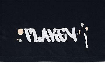NEW ERA X FLAKEY (FRANKIE) BLACK LONG SLEEVE T-SHIRT