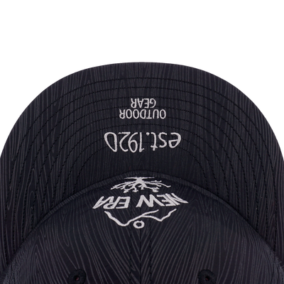 NEW ERA OUTDOOR NATURAL LOGO BLACK RC 9FIFTY CAP