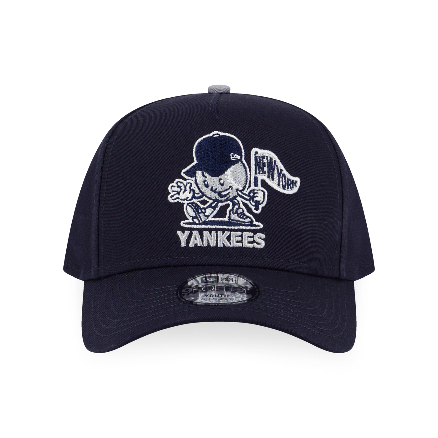 NEW YORK YANKEES LEAGUE MIX NAVY KIDS 9FORTY AF CAP