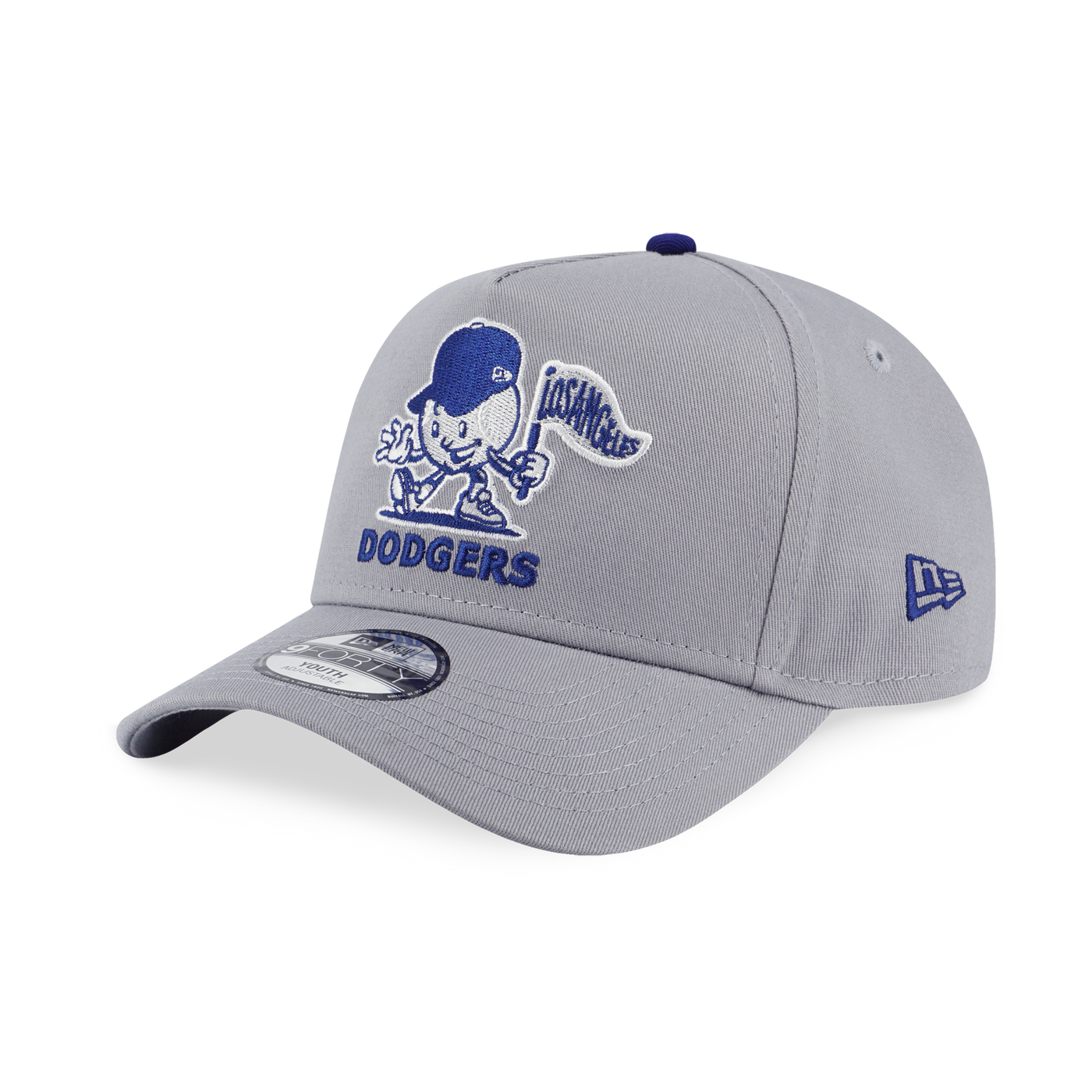 LOS ANGELES DODGERS LEAGUE MIX GRAY KIDS 9FORTY AF CAP