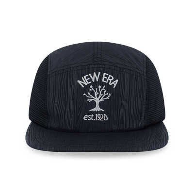 NEW ERA OUTDOOR NATURAL LOGO BLACK CAMPER CAP