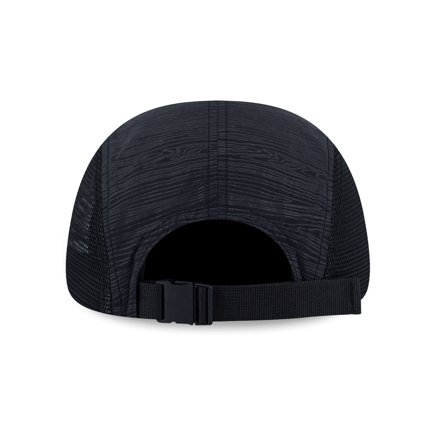 NEW ERA OUTDOOR NATURAL LOGO BLACK CAMPER CAP