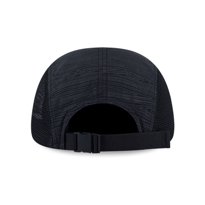 NEW ERA OUTDOOR NATURAL LOGO BLACK CAMPER CAP