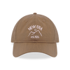 NEW ERA OUTDOOR NATURAL LOGO KHAKI 9FORTY UNST CAP