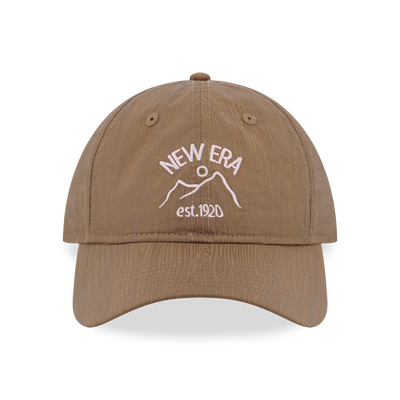 NEW ERA OUTDOOR NATURAL LOGO KHAKI 9FORTY UNST CAP