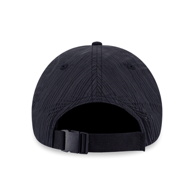 NEW ERA OUTDOOR NATURAL LOGO BLACK 9FORTY UNST LONG VISOR CAP