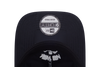 NEW ERA OUTDOOR NATURAL LOGO BLACK 9FORTY UNST LONG VISOR CAP